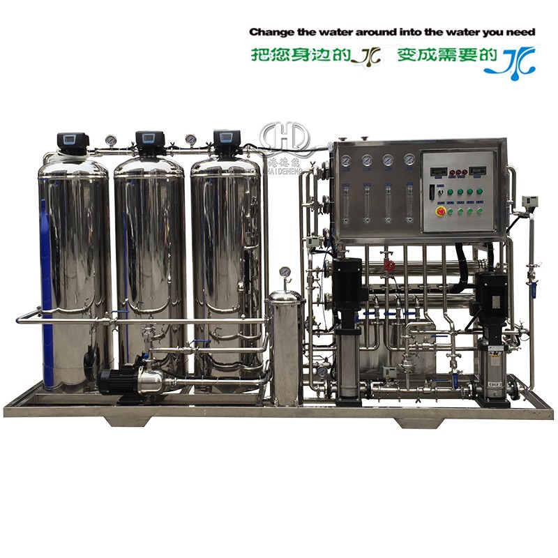 HDNRO-750型帶軟化二級反滲透純化水設(shè)備