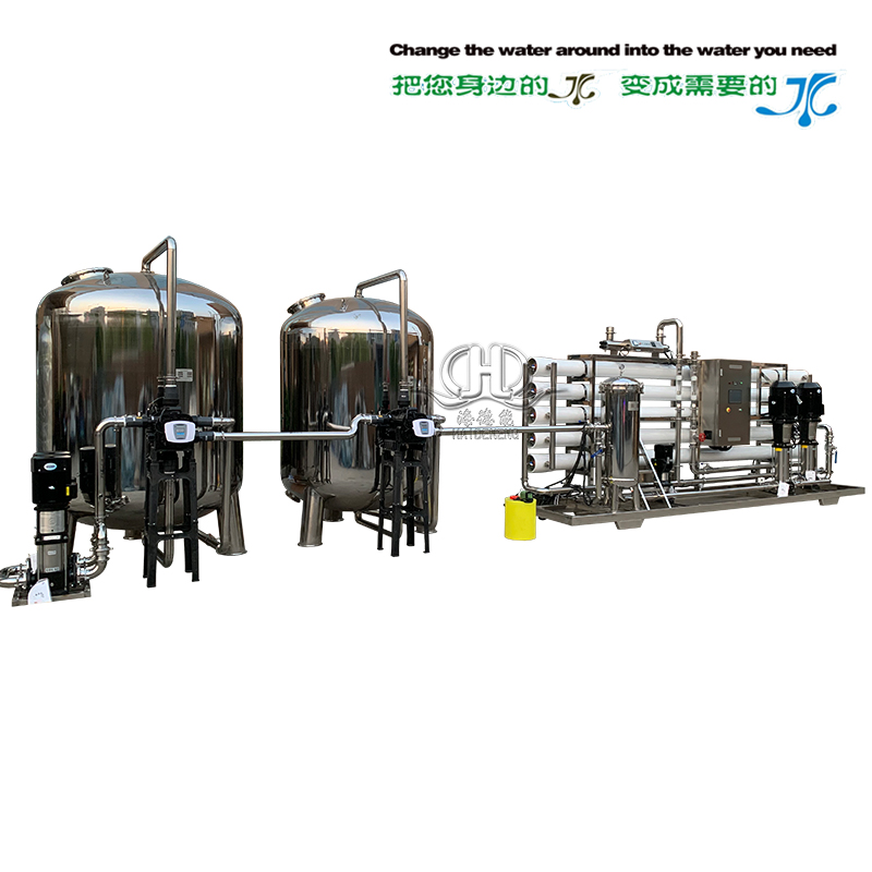 HDNRO_25000型反滲透純水系統(tǒng)（源水泵與高壓泵一用一備）
