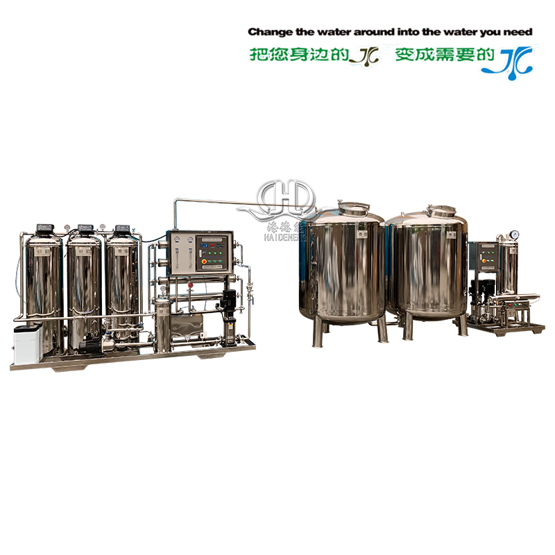 HDNRO-1000型帶軟化反滲透直飲水設(shè)備（帶2噸水箱）
