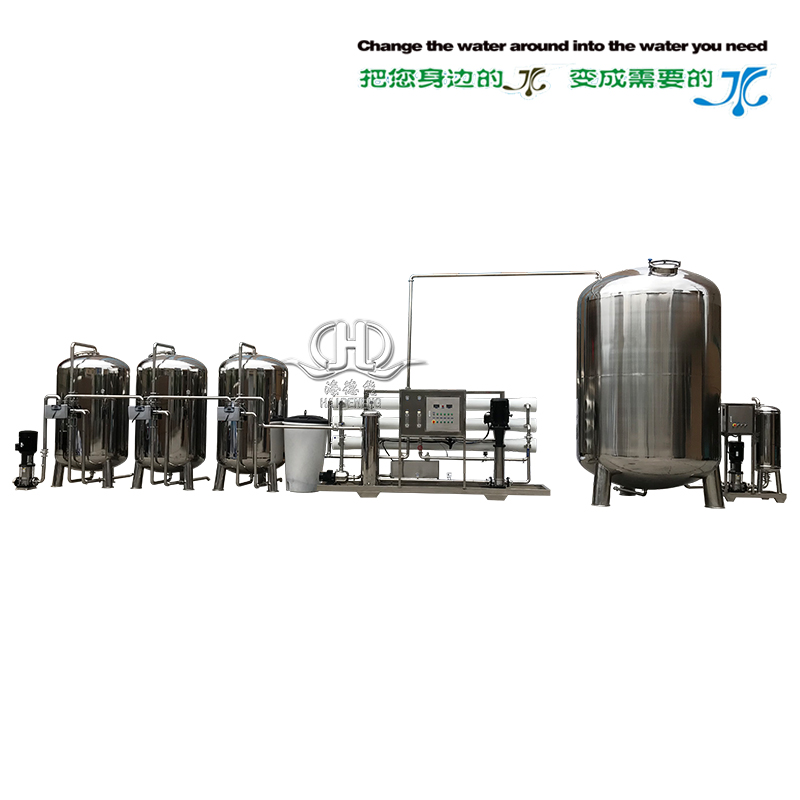 HDNRO-10000型帶軟化反滲透純水設備帶變頻恒壓供水系統