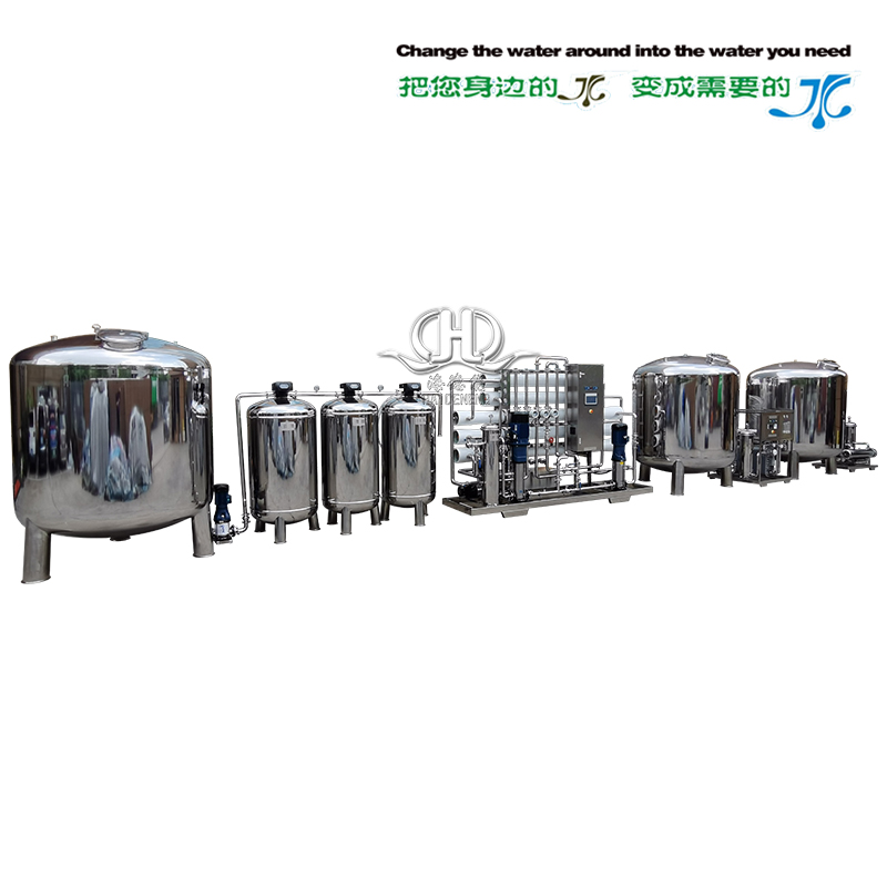 HDNRO-5000型全自動帶軟化二級反滲透+EDI車用尿素超純去離子水系統
