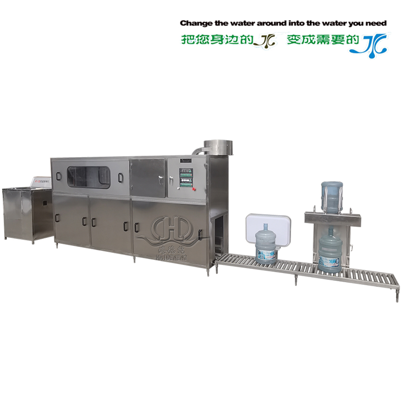 HDN-150桶5加侖桶裝礦泉水灌裝機生產線