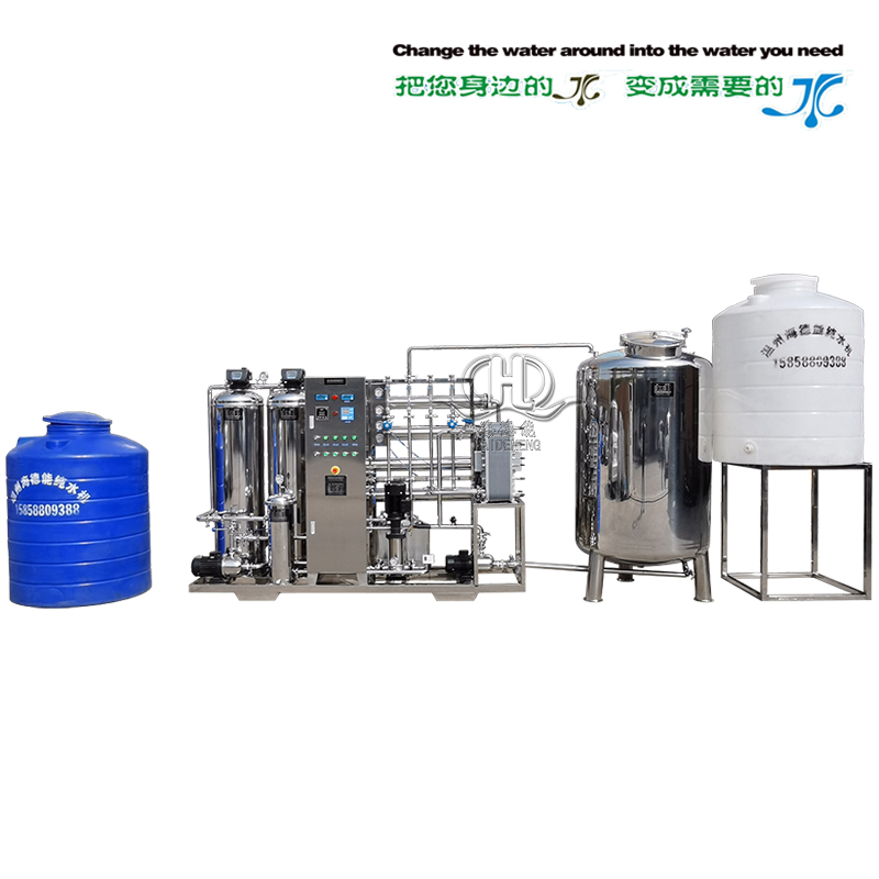 HDNRO-1000型全自動反滲透+EDI超純去離子水系統