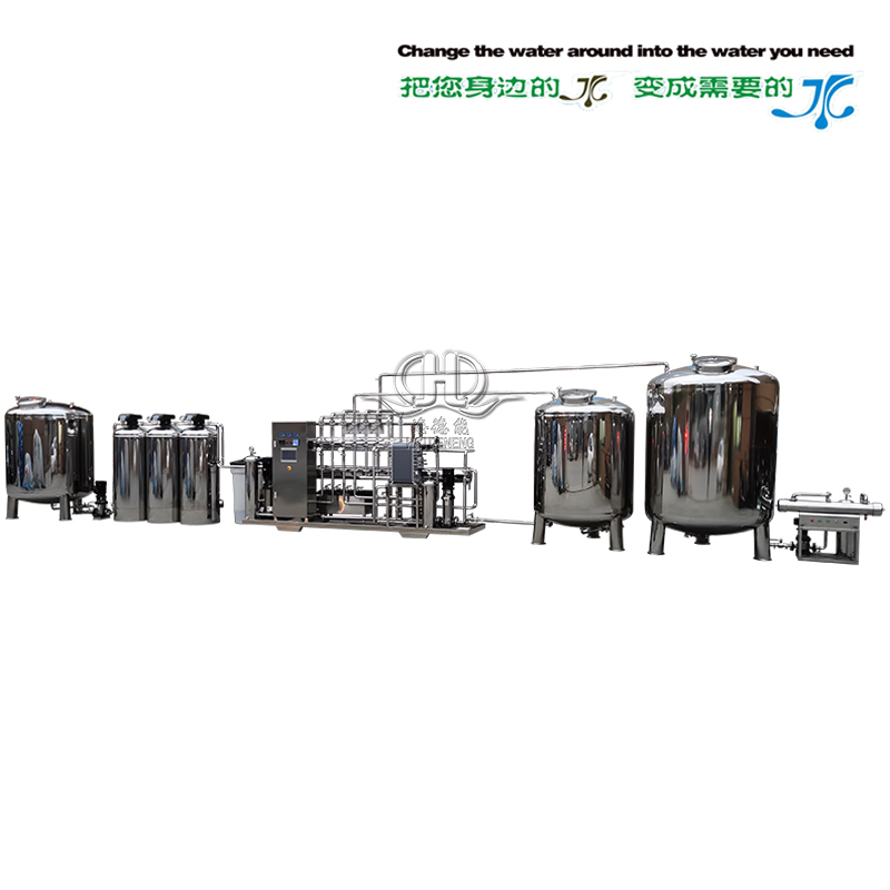 HDNRO-2000型全自動帶軟化二級反滲透+EDI超純去離子水系統