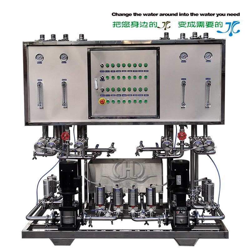 HDNUF-1000型全自動一用一備果汁茶粉超濾濃縮系統