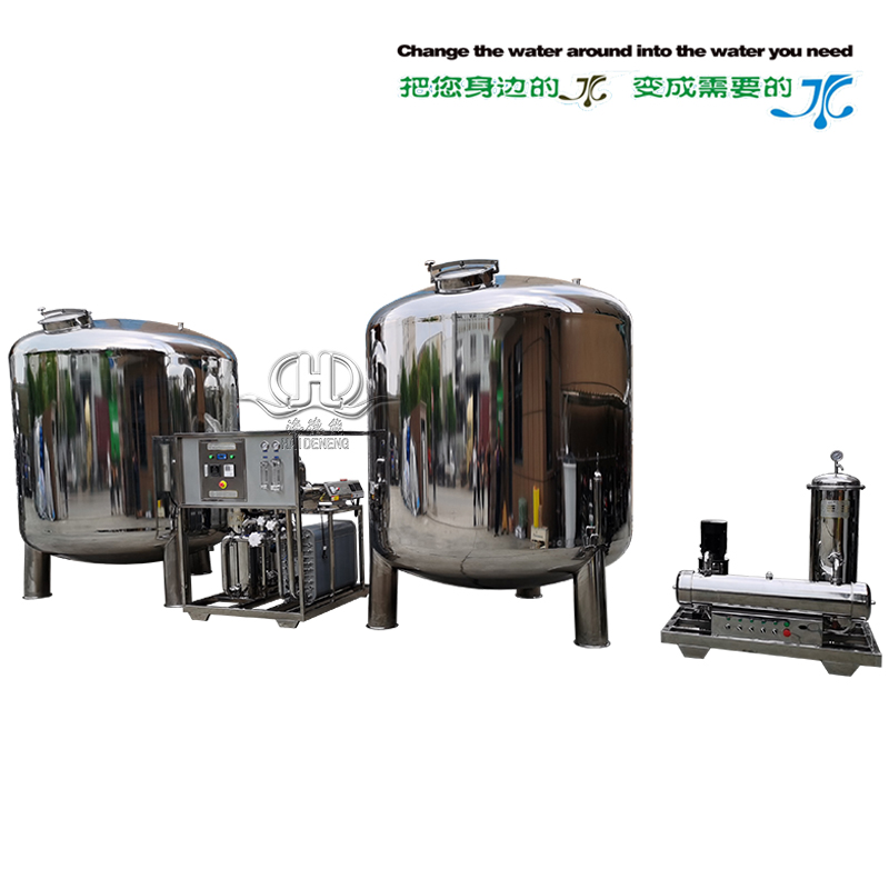 5噸無菌水箱加EDI紫外線